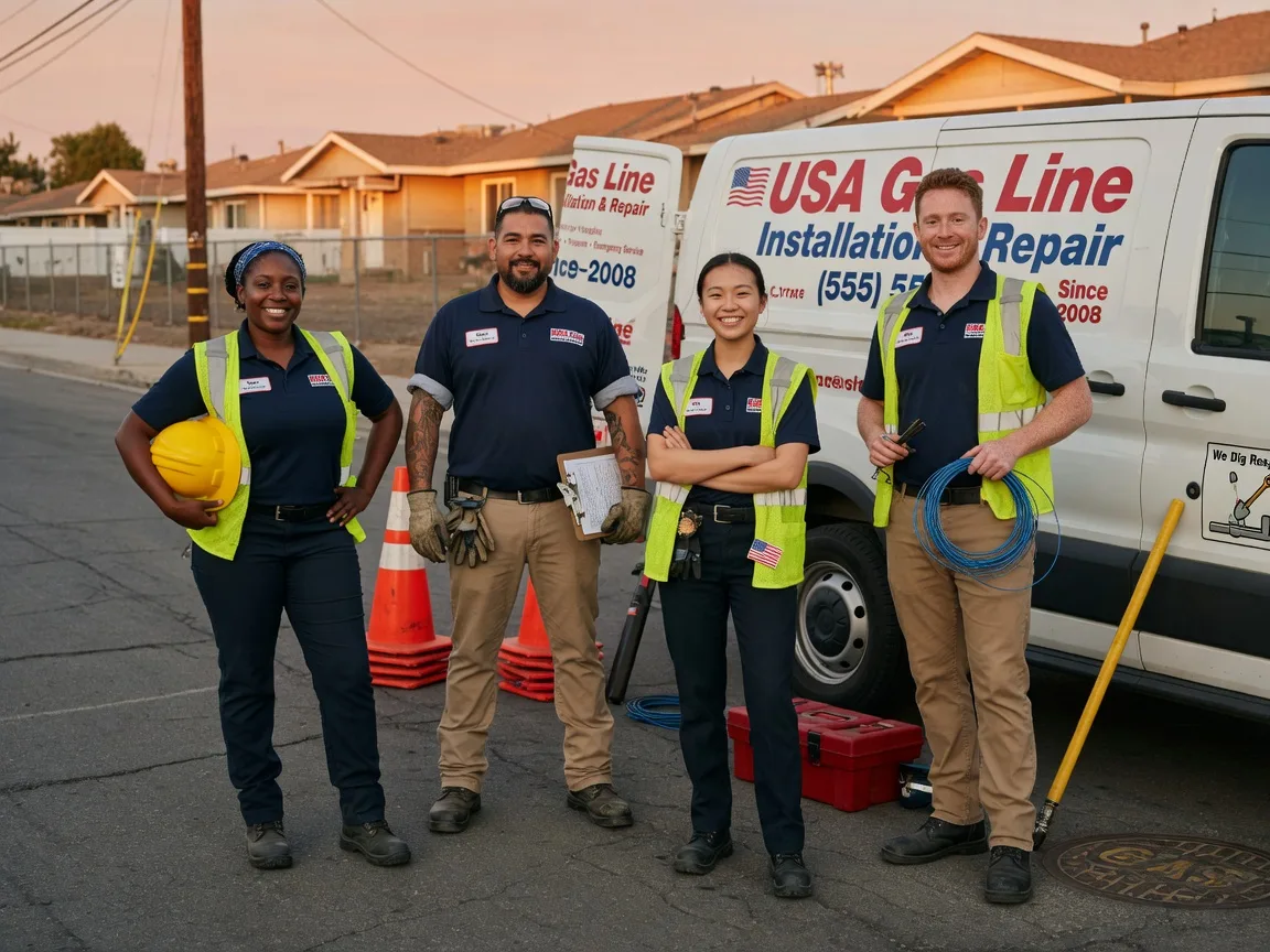 Gas Line Installation company in Humeston, IA